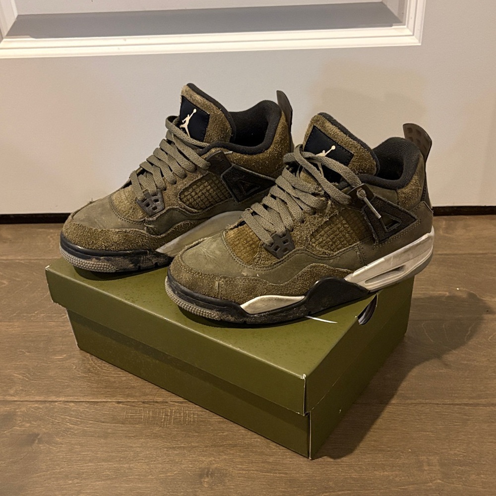 Boys Nike Jordan Olive Sneakers